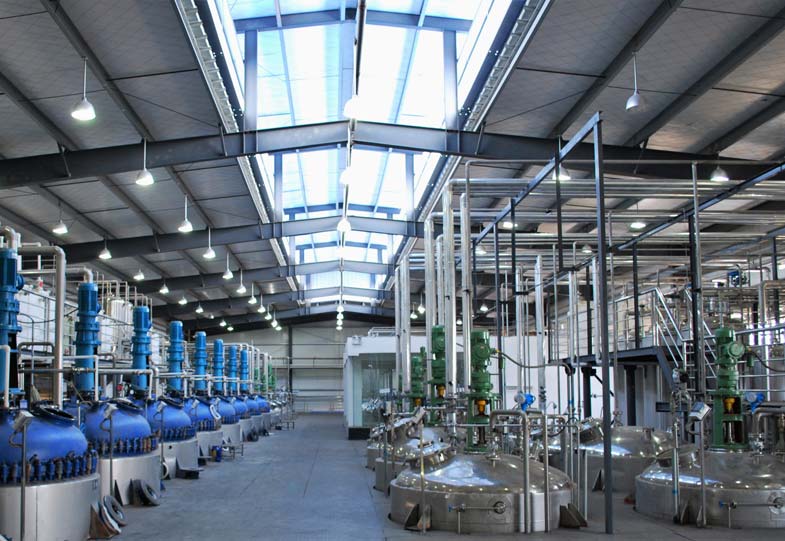 Production Workshop of Gihi Chemicals